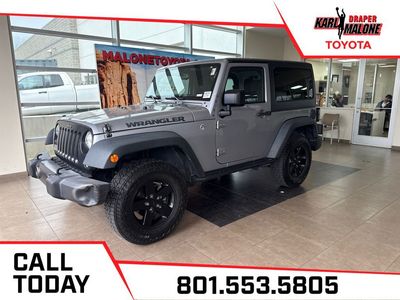 2016 Jeep Wrangler Black Bear