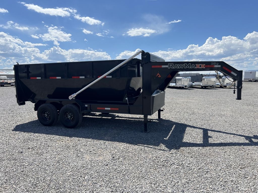 2026 RawMaxx 7x16 RDX Roll Off Dump Trailer