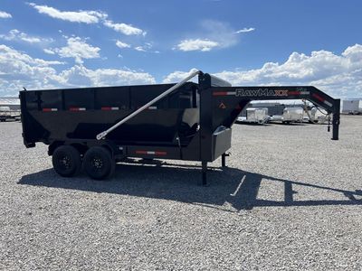 2026 RawMaxx 7x16 RDX Roll Off Dump Trailer