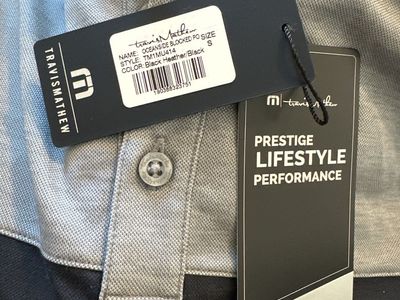 Travis Matthew polo size small