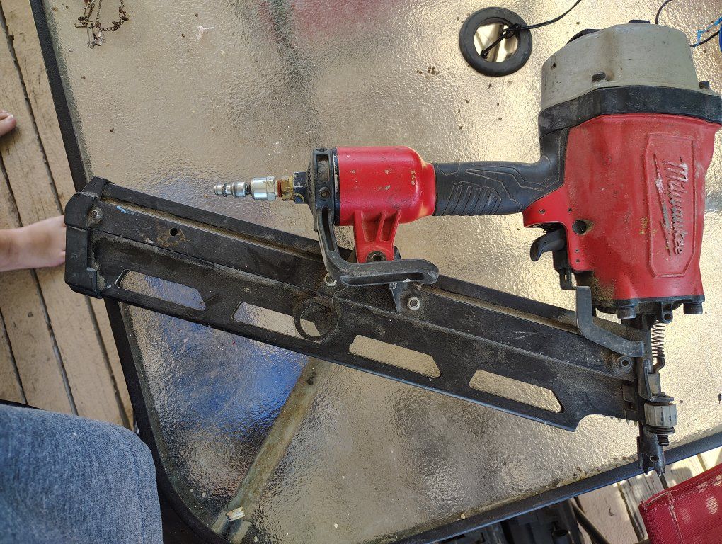 Milwaukee Pneumatic Framing Nailer - Used Power Tool