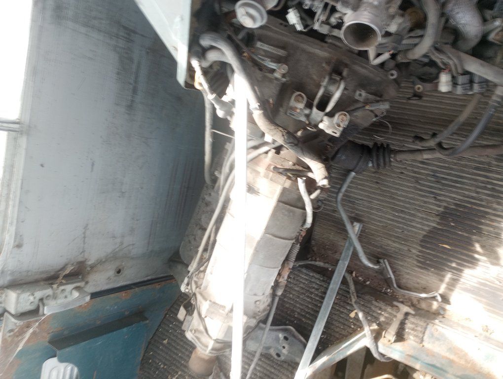 Subaru boxer engine and trans