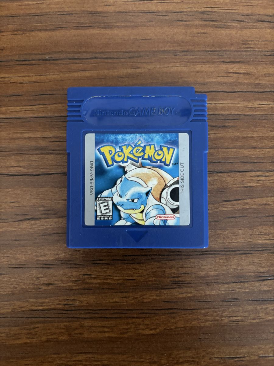Nintendo Game Boy Pokemon Blue Version (Loose Cartridge)