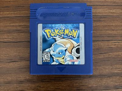 Nintendo Game Boy Pokemon Blue Version (Loose Cartridge)