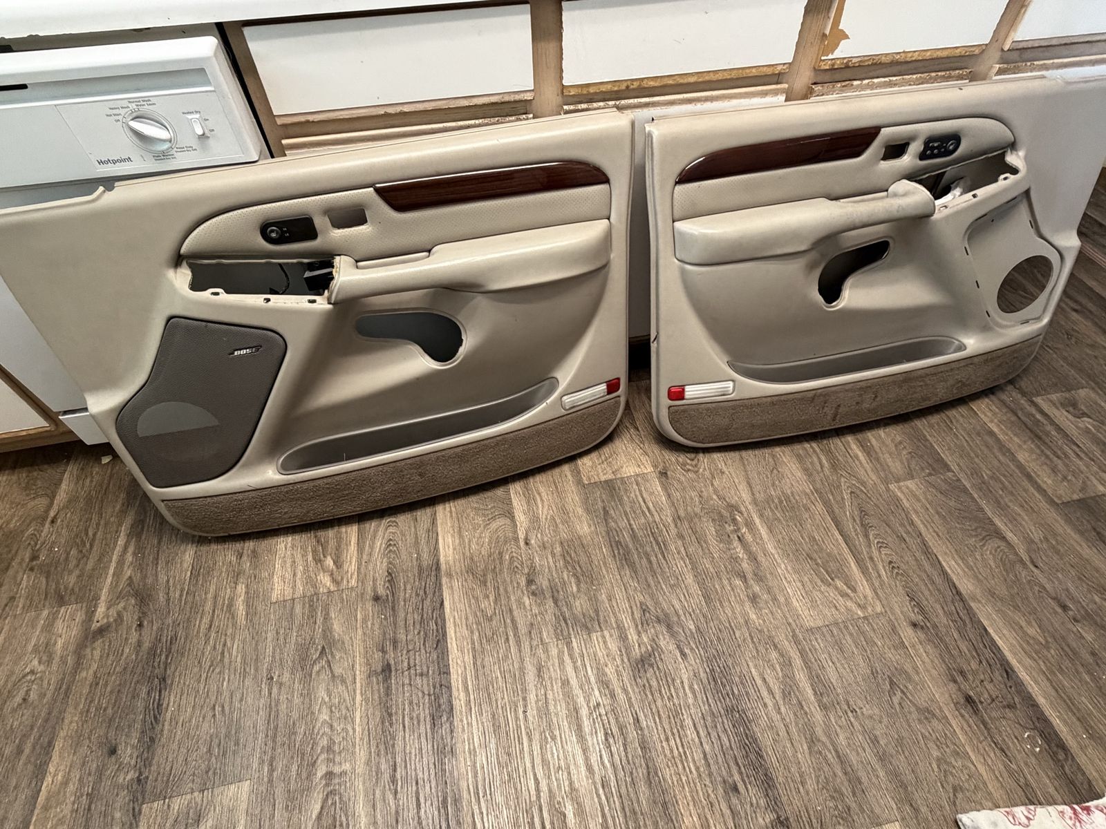 99-02 gmt 800 door panels from a Cadillac