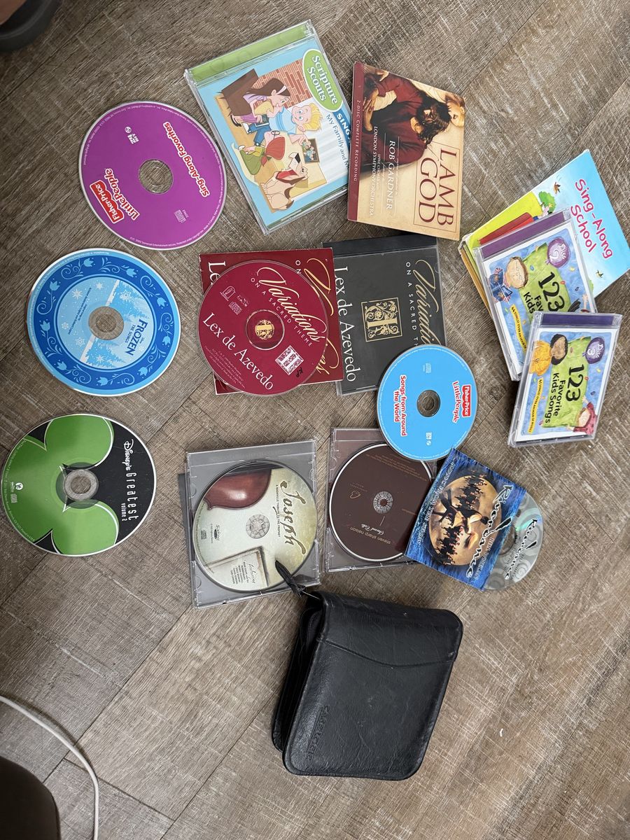Free Assorted Kids and Religious Music CDs