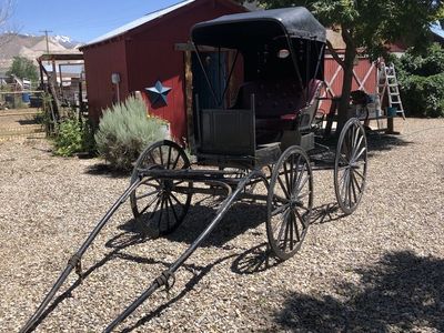 Amish Built Doctor's Buggy Carriage with Top