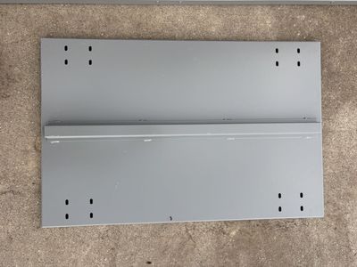 Metal heavy duty shelves