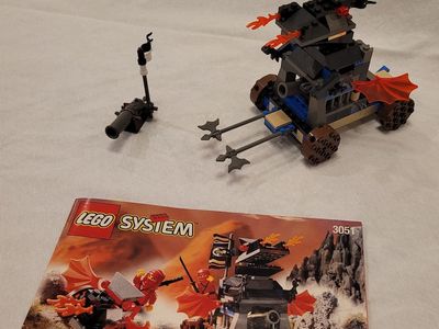 Classic Lego Castle Ninja Dragon Cart