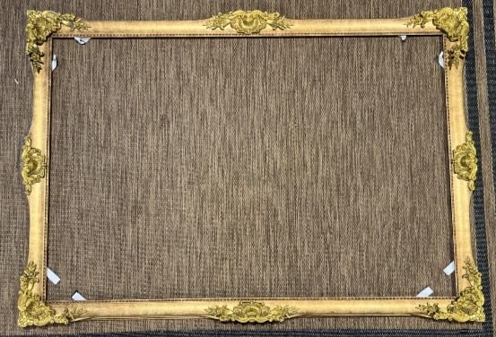 *READ AD* Large Ornate Victorian Anitque Gold Frame – Fits 40" x 60" Artwork $450