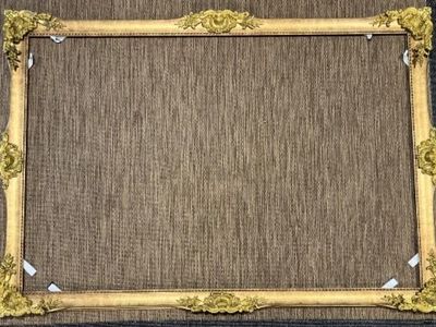 *READ AD* Large Ornate Victorian Anitque Gold Frame – Fits 40" x 60" Artwork $450