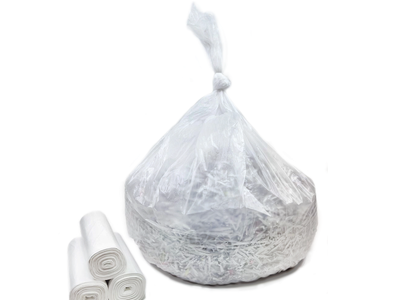 250 Case of 45 Gallon Clear Can Liners - New