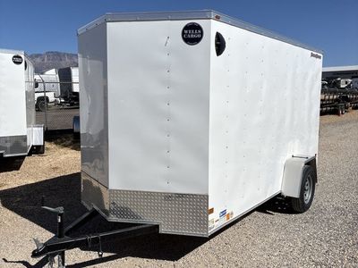 6x12 Wells Cargo FastTrac Enclosed Cargo Trailer - 6'6" Interior - 3.5K GVWR -
