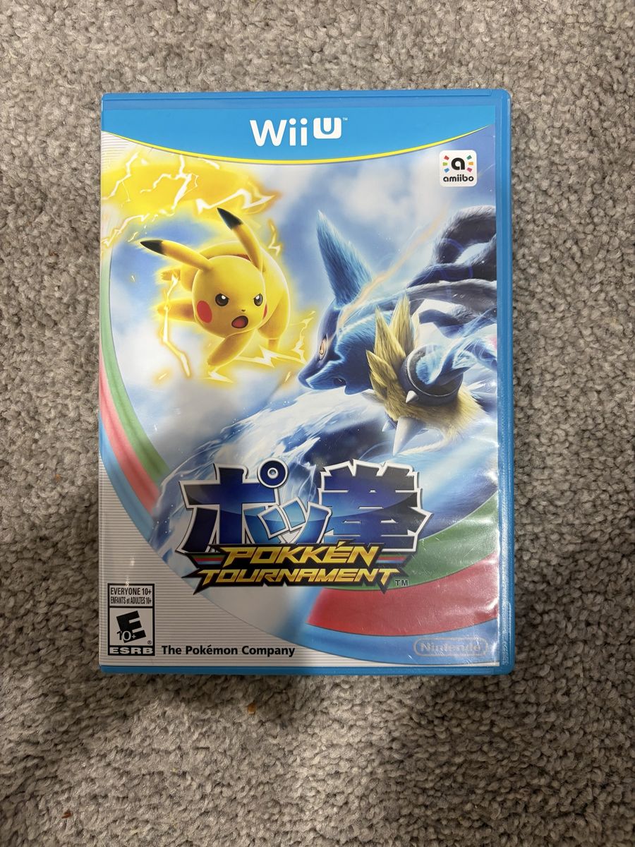 Nintendo Wii U Pokken Tournament Game - Great Condition