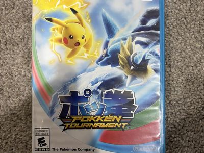 Nintendo Wii U Pokken Tournament Game - Great Condition