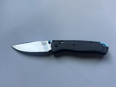 benchmade carbon fiber bug out knife