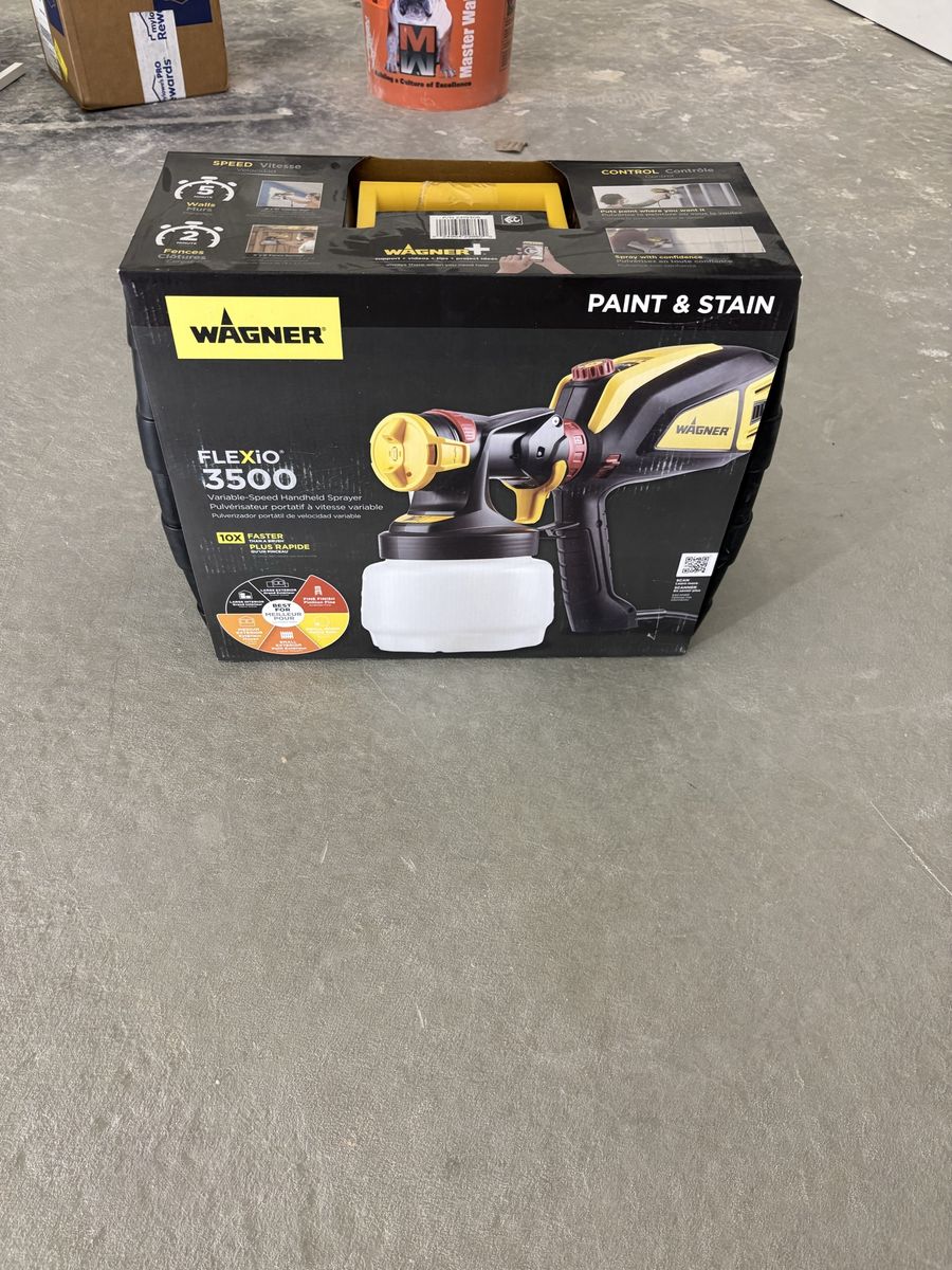 NEW Wagner Flexio Paint Sprayer