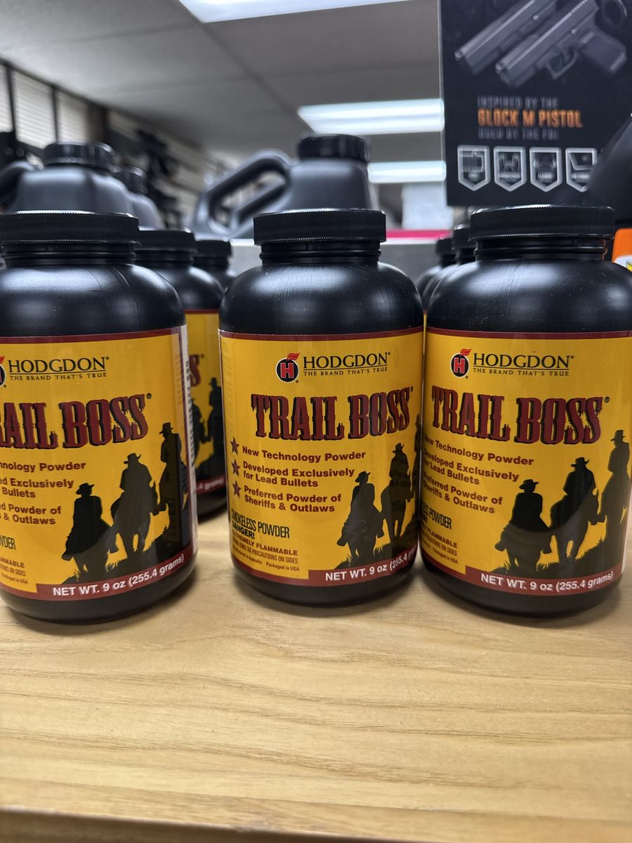 HODGON Trail Boss powder $52.00