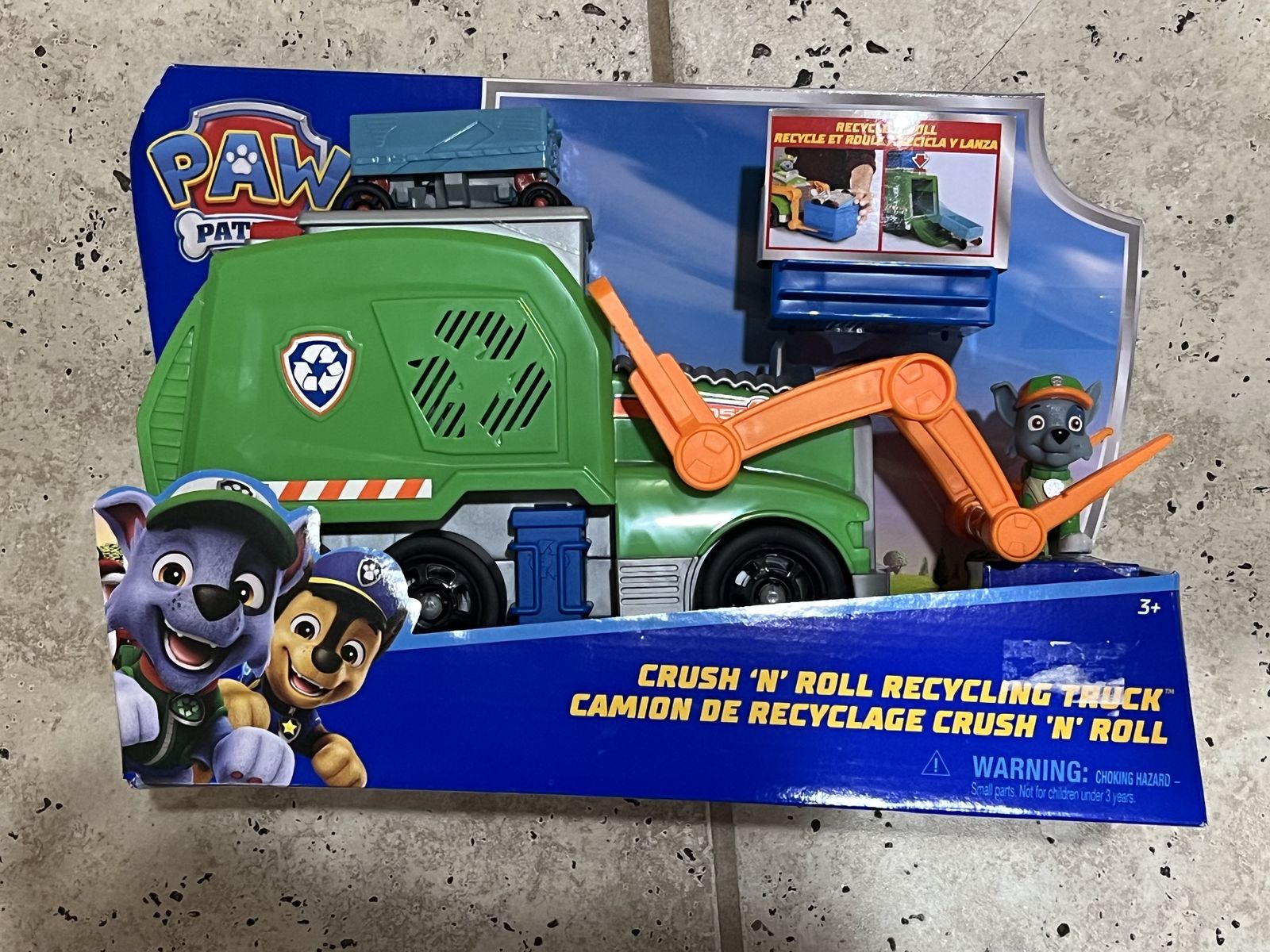NEW: Paw Patrol Crush 'N' Roll Recycling Truck
