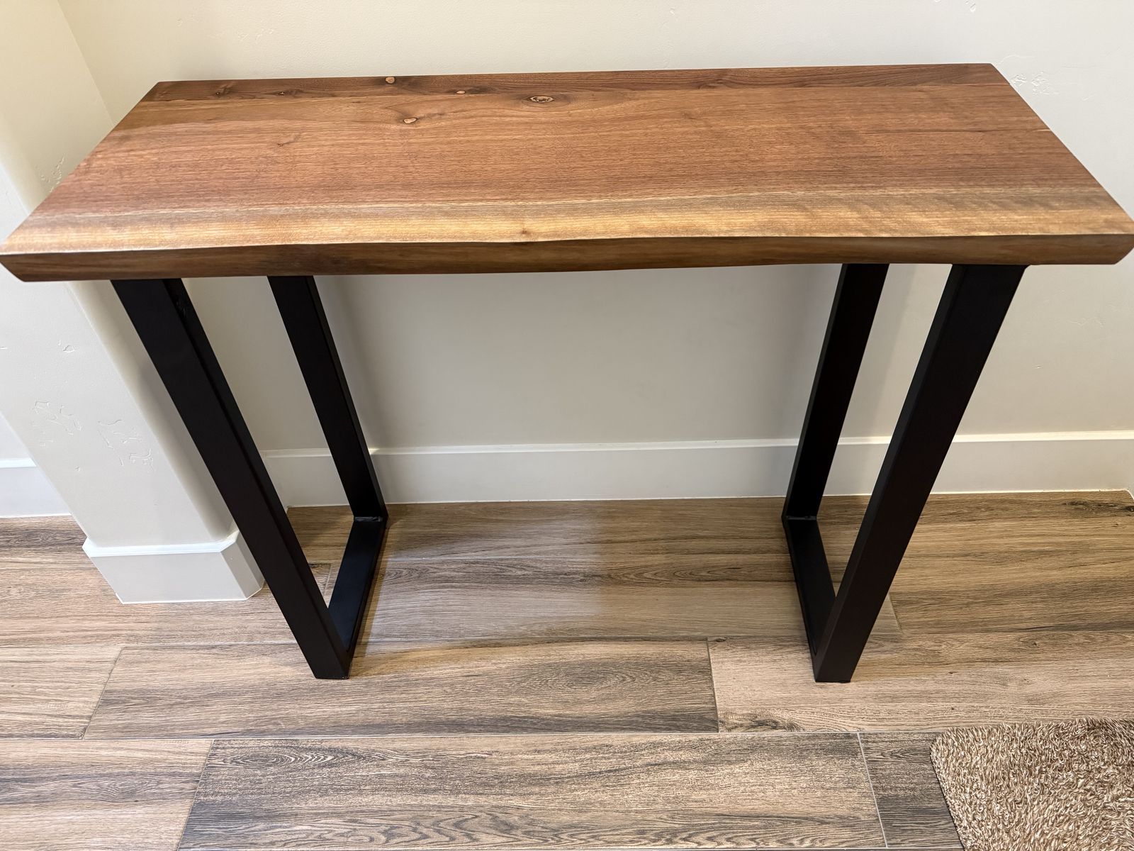 Custom Made Live Edge Console