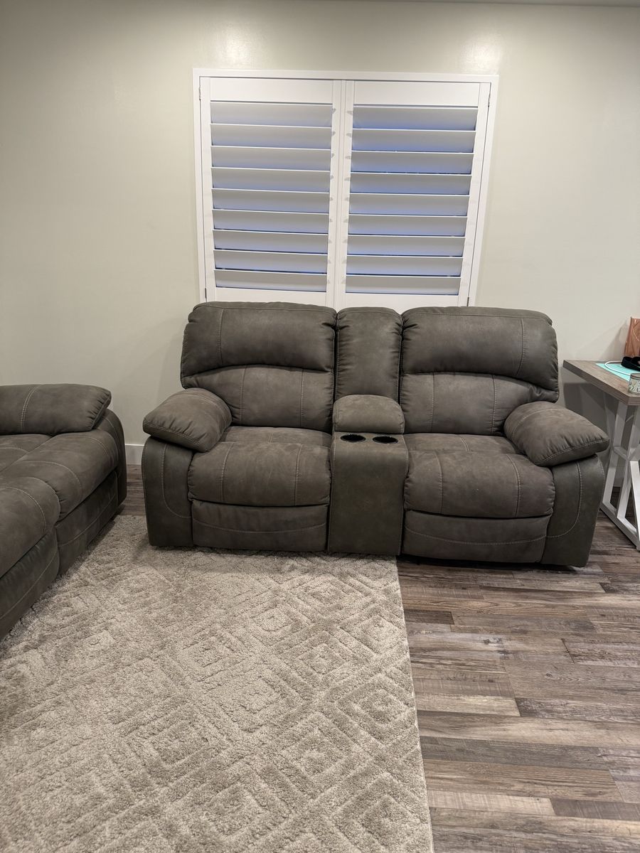 Couch and loveseat