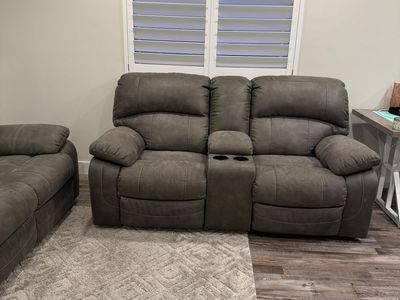 Couch and loveseat