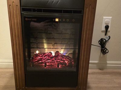 Heat Surge electric fireplace,