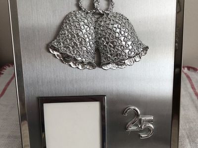 Musical 25th Picture Frame