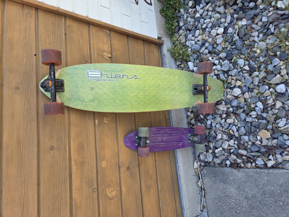 Long Board and Penny Board