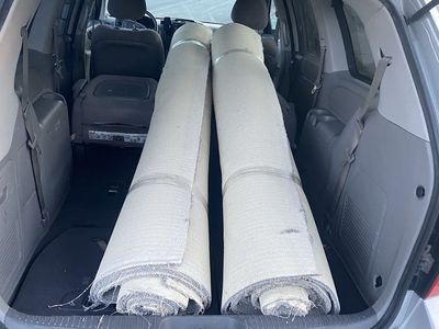 Light gray carpet piece