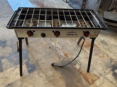 Camp Chef Tundra 3X Portable Propane Grill & Griddle Outdoor Camping Stove