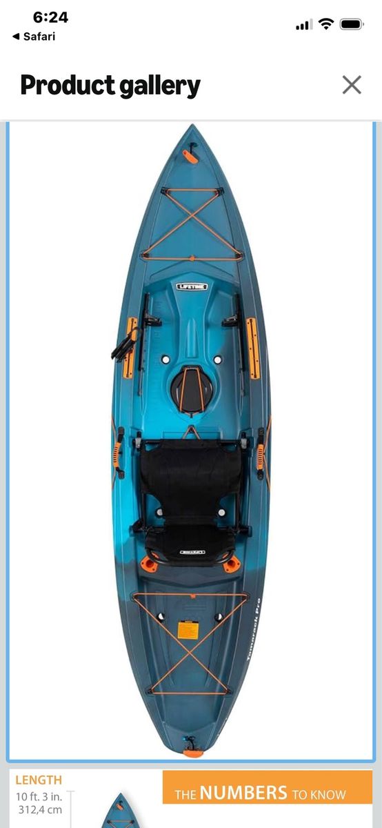 Lifetime TAMARACK PRO 103 KAYAK