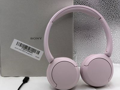 Sony WH-CH520 Wireless Bluetooth On-Ear Headphones - Pink - Excellent Condition