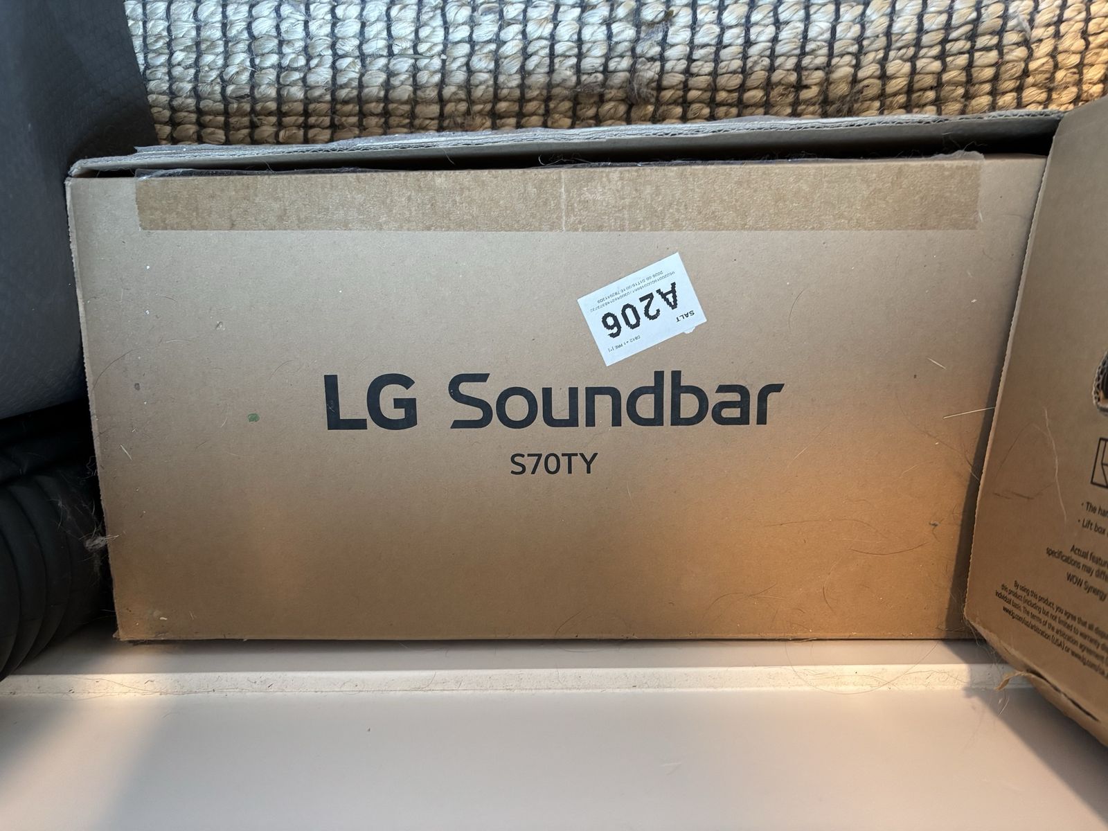 Brand New in Box LG S70TY Soundbar & Wireless Subwoofer