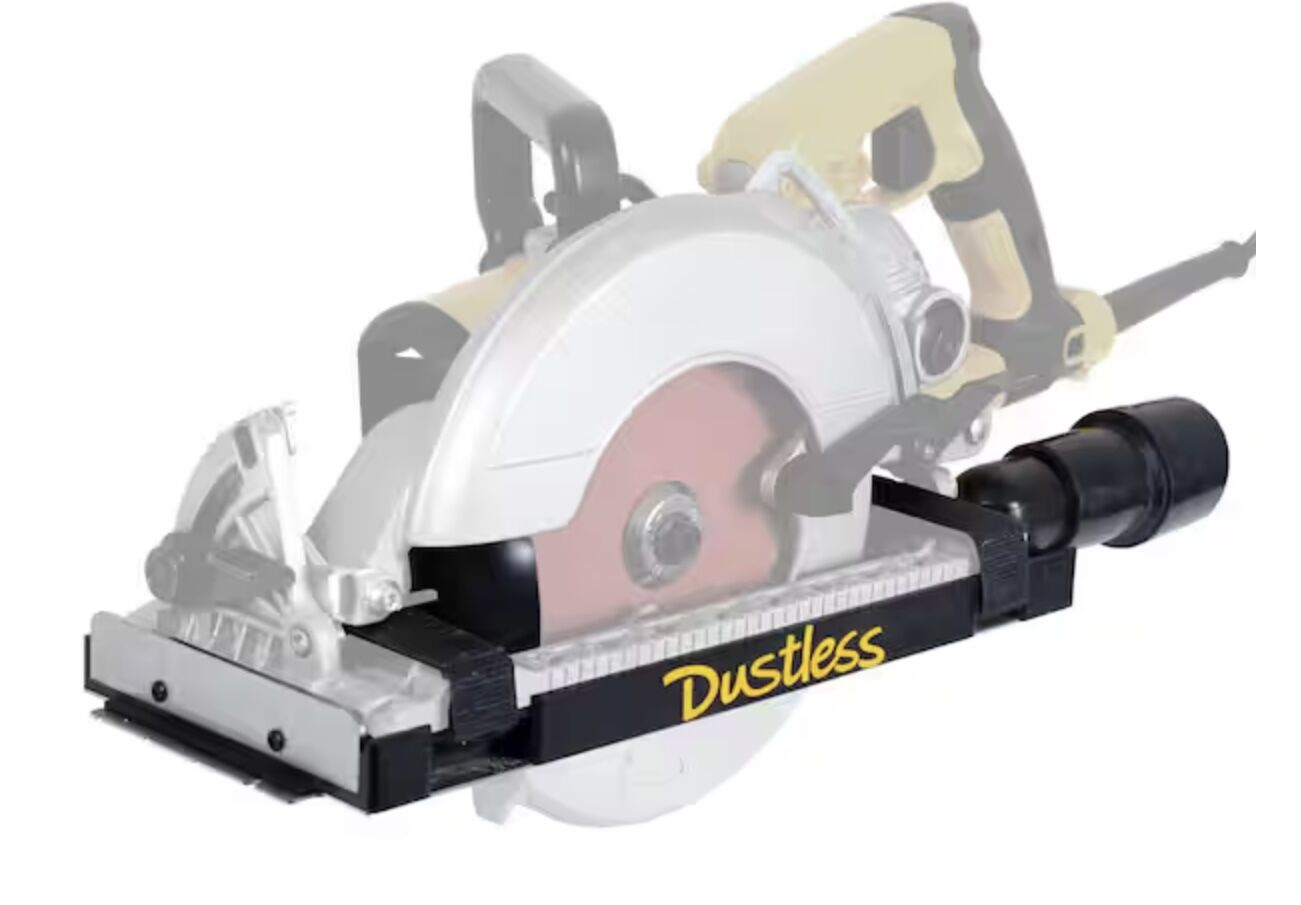 Dustless Technologies DustBuddie Universal Dust Shroud for Worm Drive Circular Saws