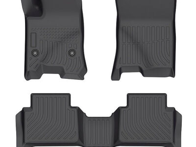 Customized All-Weather TPE Car Floor Mats for 2023-2024 GMC Canyon and Chevy Colorado