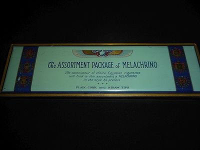 Antique Egyptian cigarette tin for sale