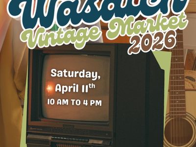 Wasatch Vintage Market April 11th Provo