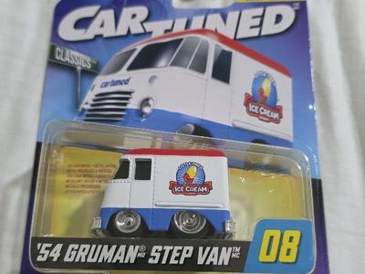 Cartuned Classics '54 Grumman Ice Cream Step Van Diecast Model #08, Series 4