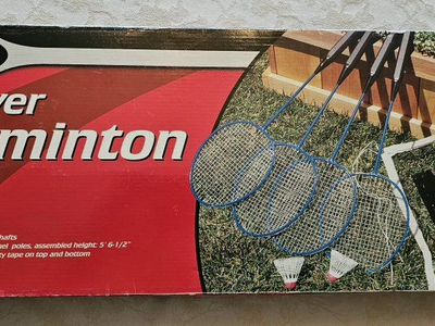 Badminton Set 4 Player New