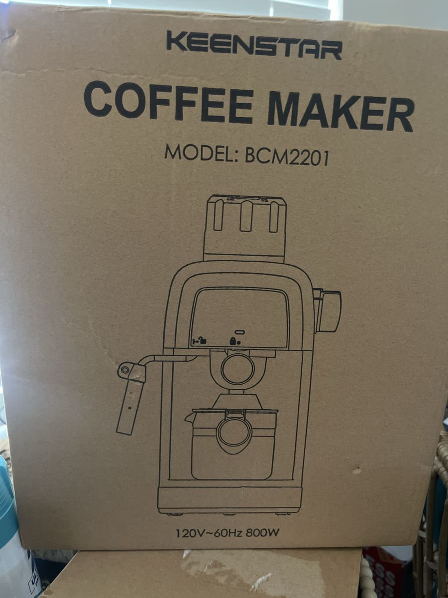 KEENSTAR BCM2201 Coffee Maker 800W, New in Box