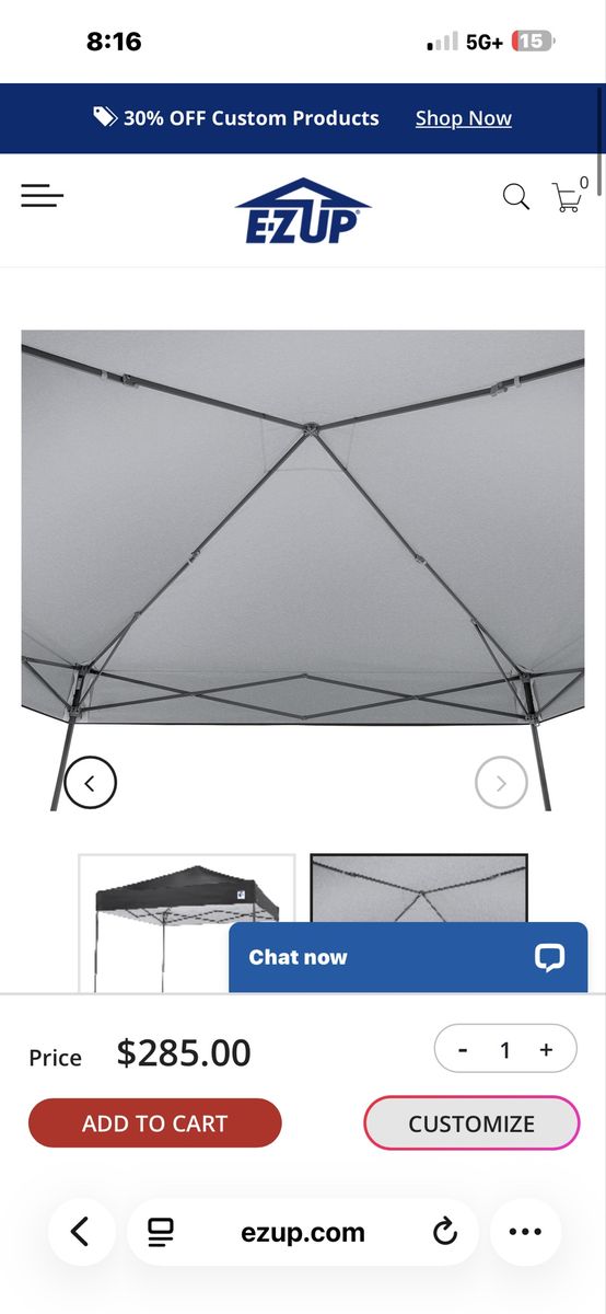 EZ UP canopy