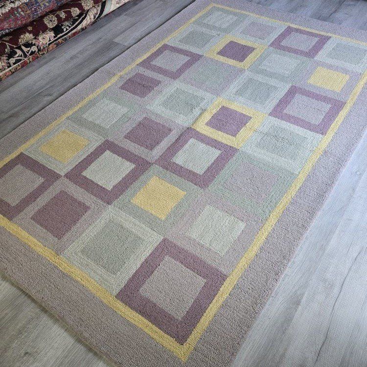 New Handmade Wool Rug, 8' x 5'