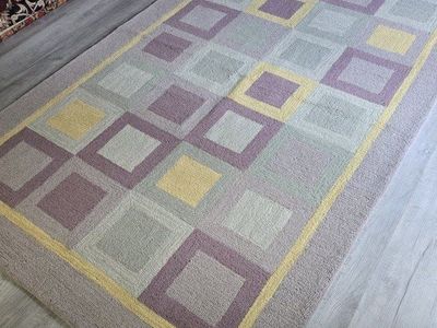 New Handmade Wool Rug, 8' x 5'