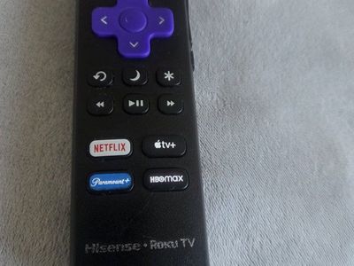 Hisense Roku TV Remote Control with Shortcut Buttons