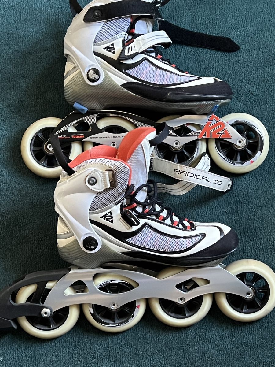 K2 Radical 100W Inline skates roller blades 40.5