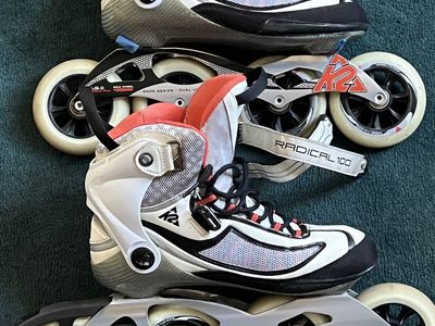 K2 Radical 100W Inline skates roller blades 40.5