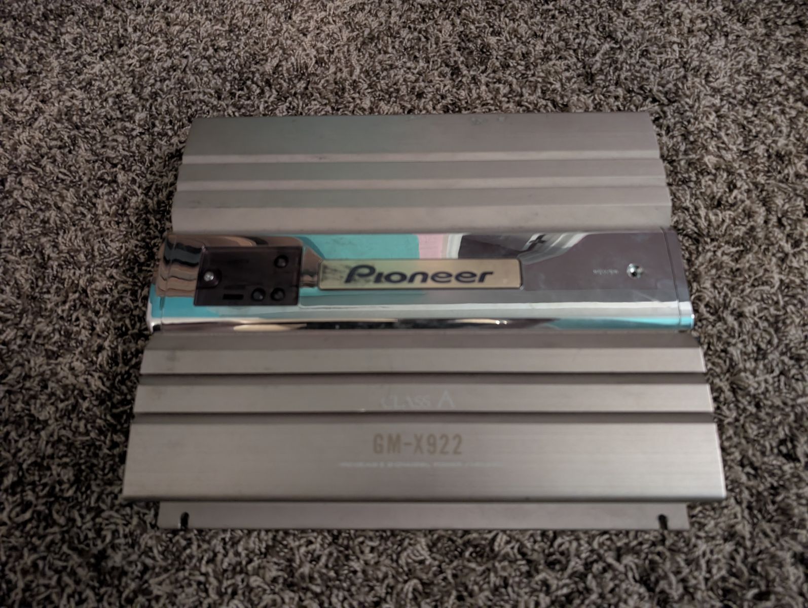 Pioneer power amp and Sony 2 way speakers