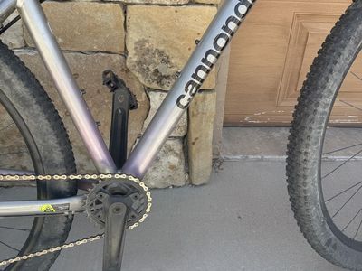 Nice Cannondale mountain bike!