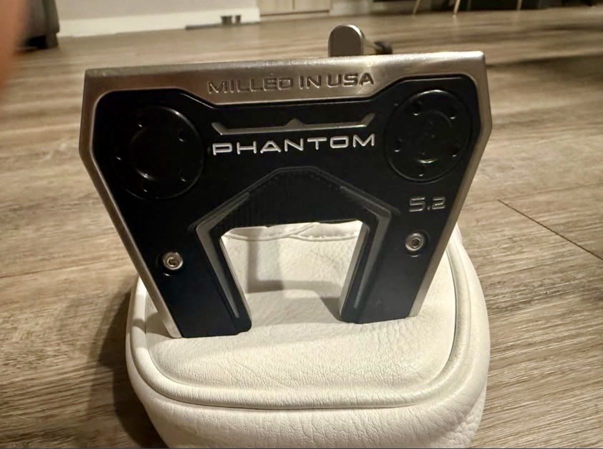 Scotty Cameron Phantom 5.2 Putter w/graphite shaft 34”